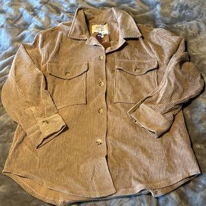 Ashley by 26 International Corduroy Shirt Jacket - Brand New - Women’s Size L